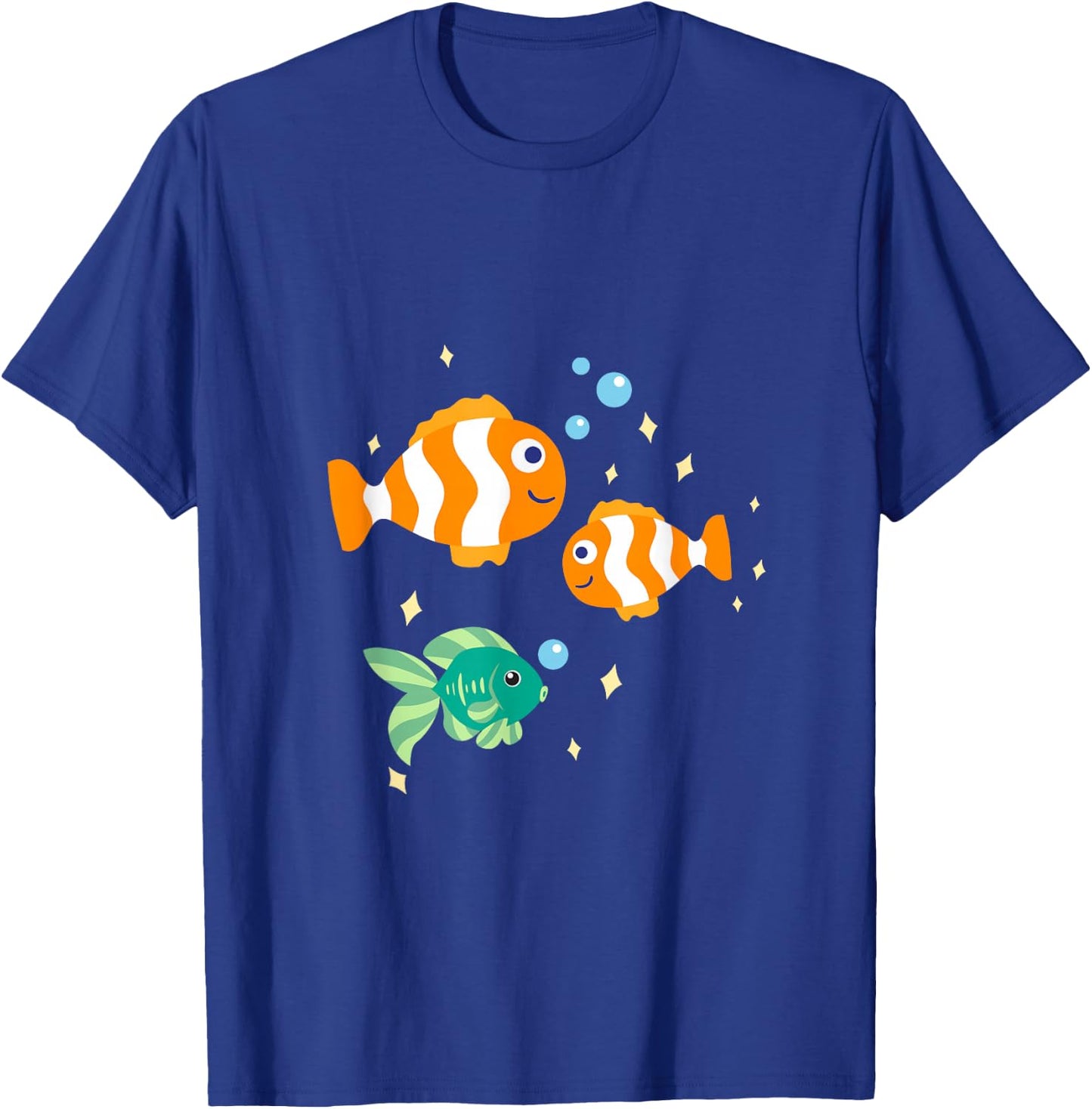 Unterwasserwelt mit Fischen und Meerestieren T-Shirt - T-Shirt | Royal