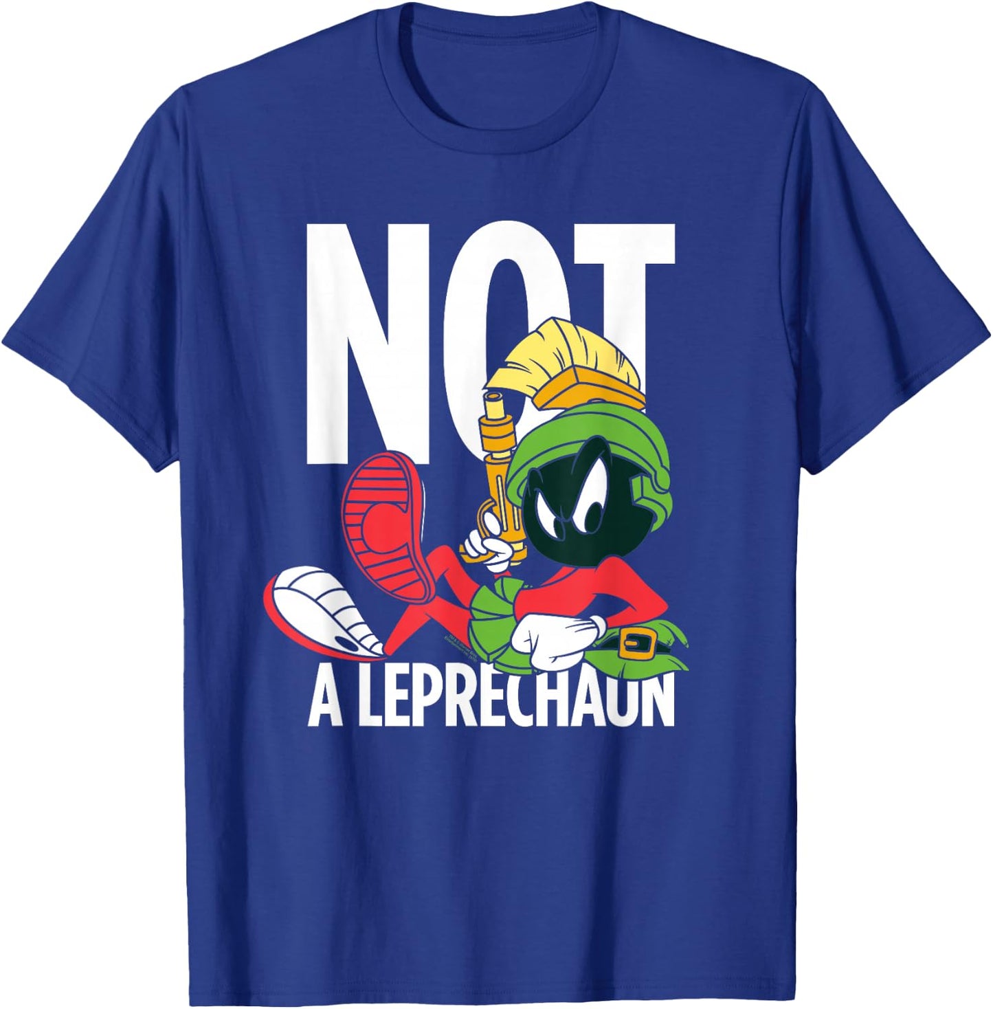 Looney Tunes Marvin the Martian Not a Leprechaun T-Shirt - T-Shirt | Royal