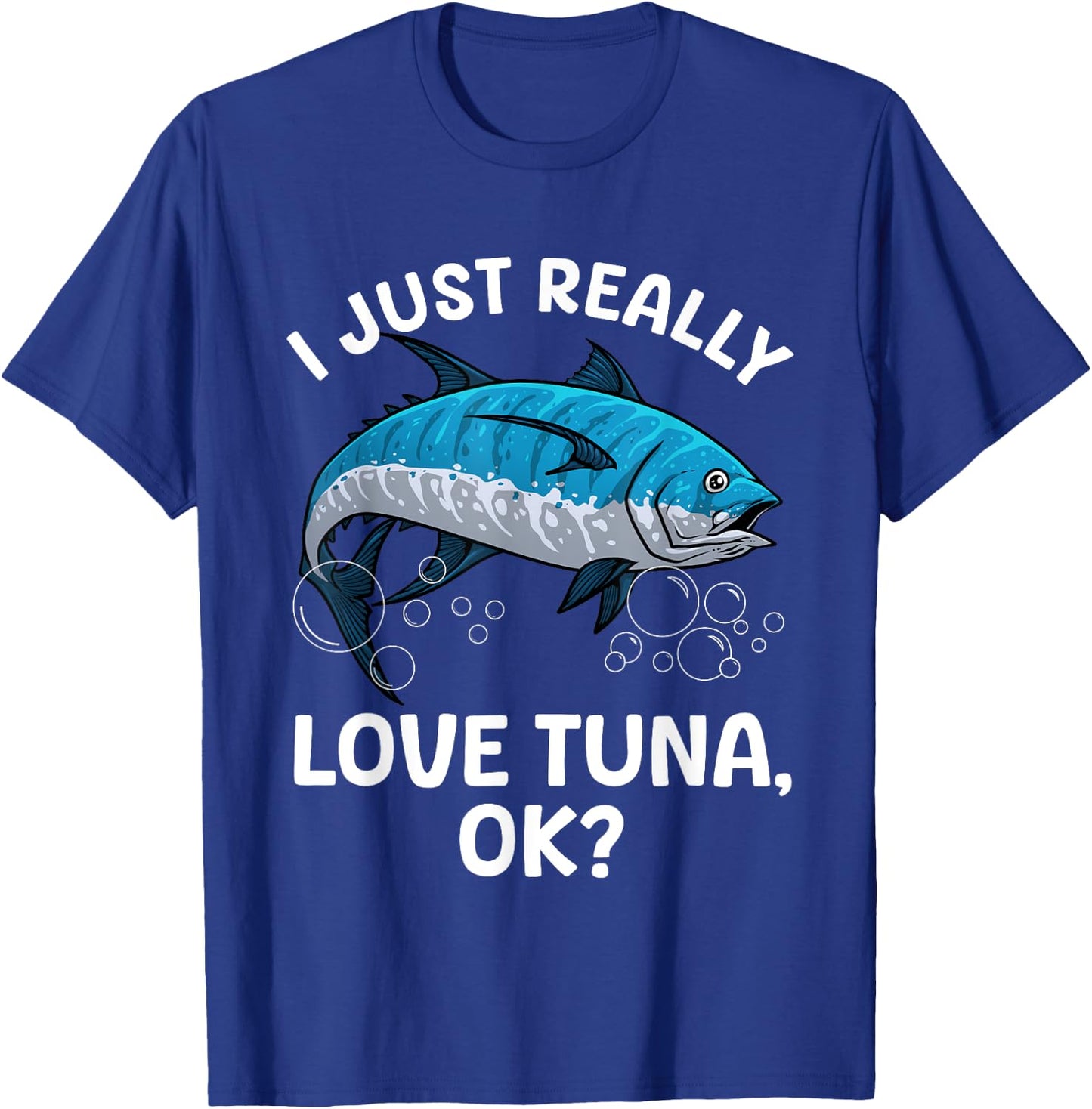 Cool Tuna Fishing Art Women Deep Sea Tuna Fishing T-Shirt - T-Shirt | Royal