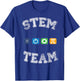 STEM Team - Science, Technology, Engineering, Math T-Shirt - T-Shirt | Royal