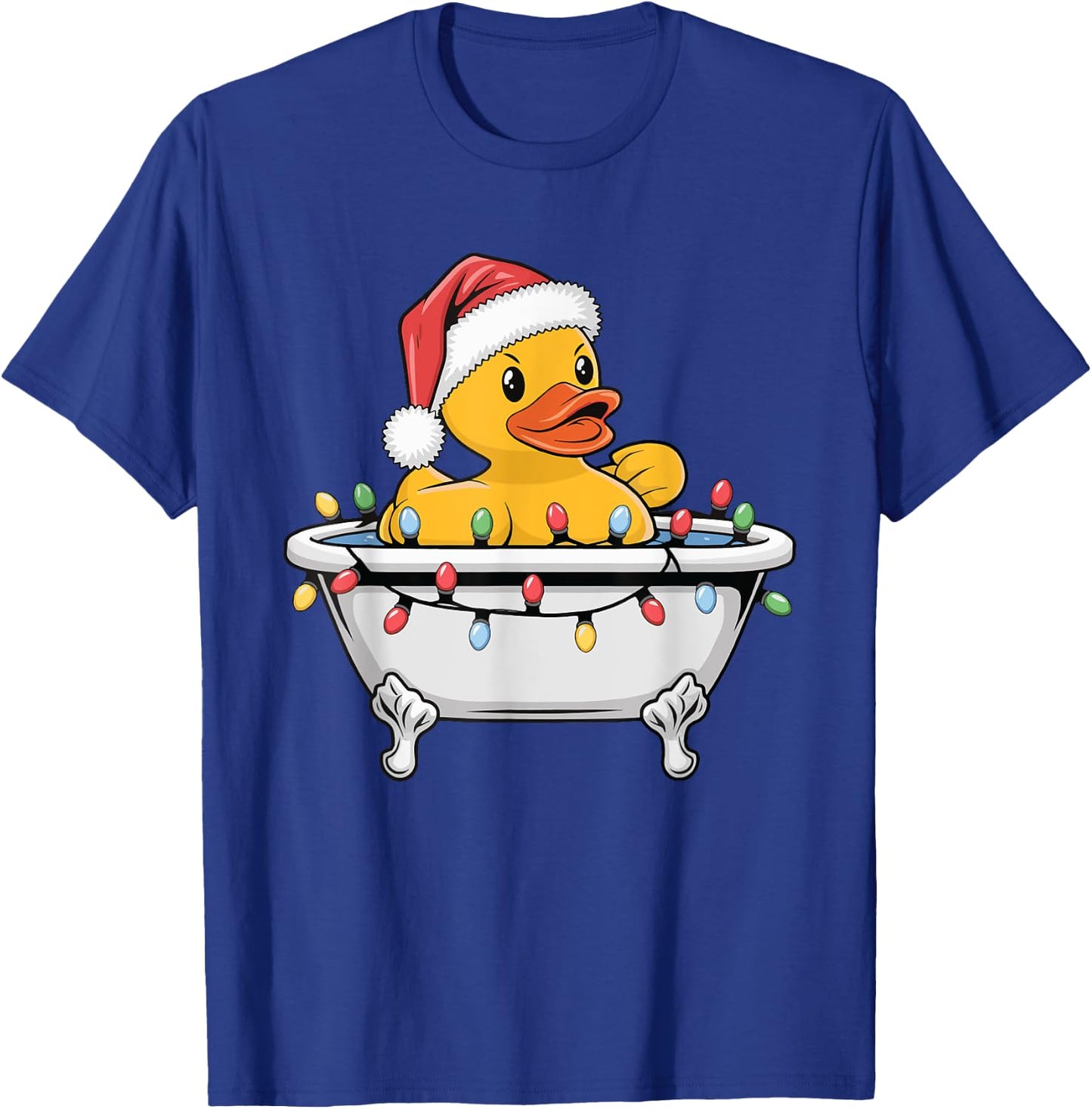 Rubber Duck Christmas T-Shirt - T-Shirt | Royal