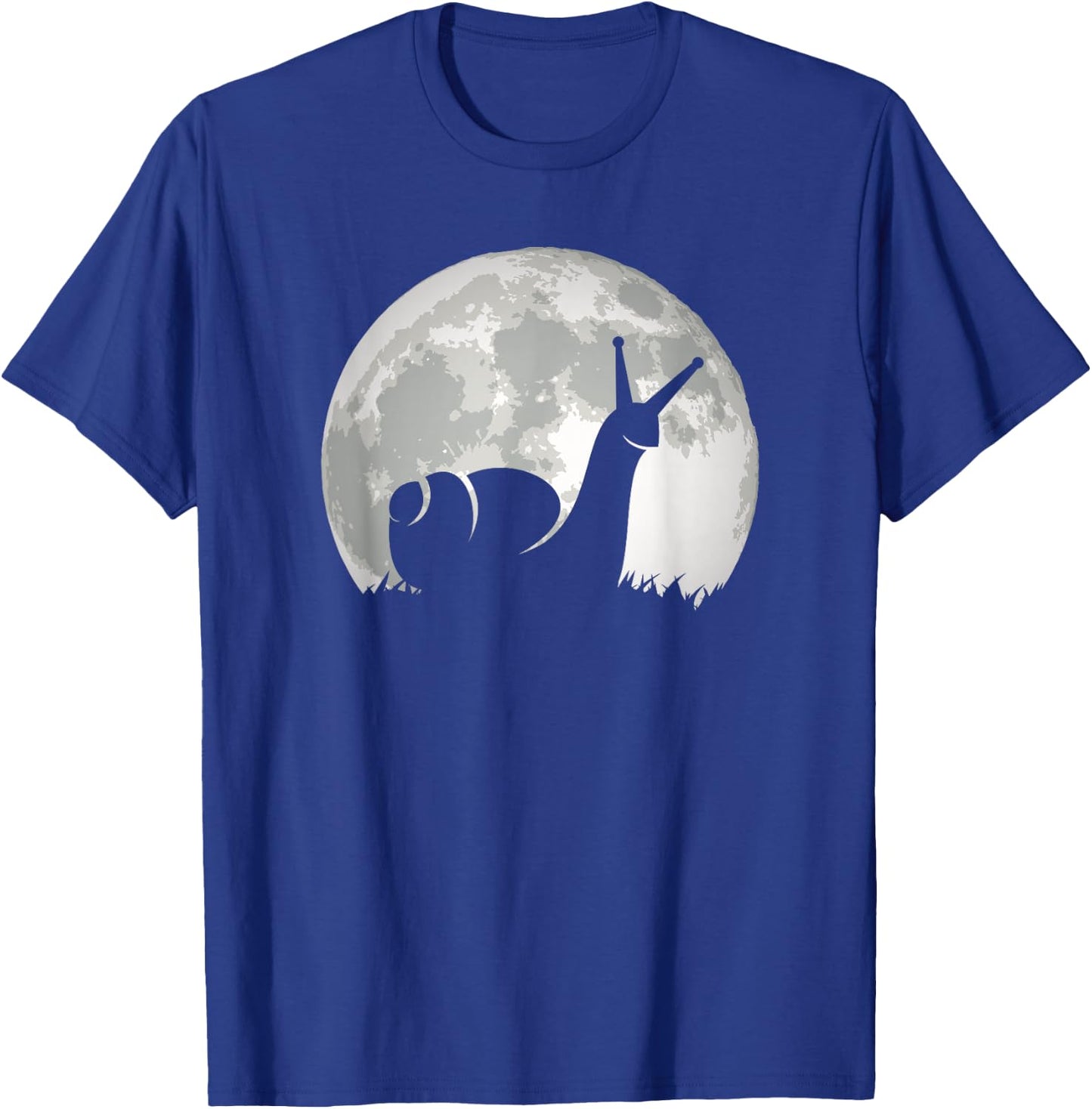 Retro Mond Schnecke T-Shirt - T-Shirt | Royal