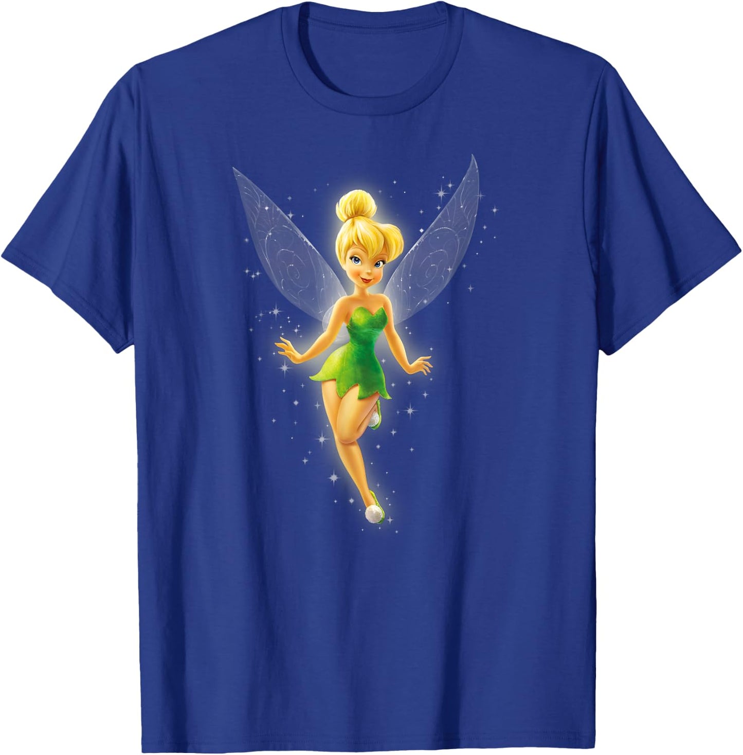 Tinkerbell Beautiful Fairy , black T-Shirt - T-Shirt | Royal