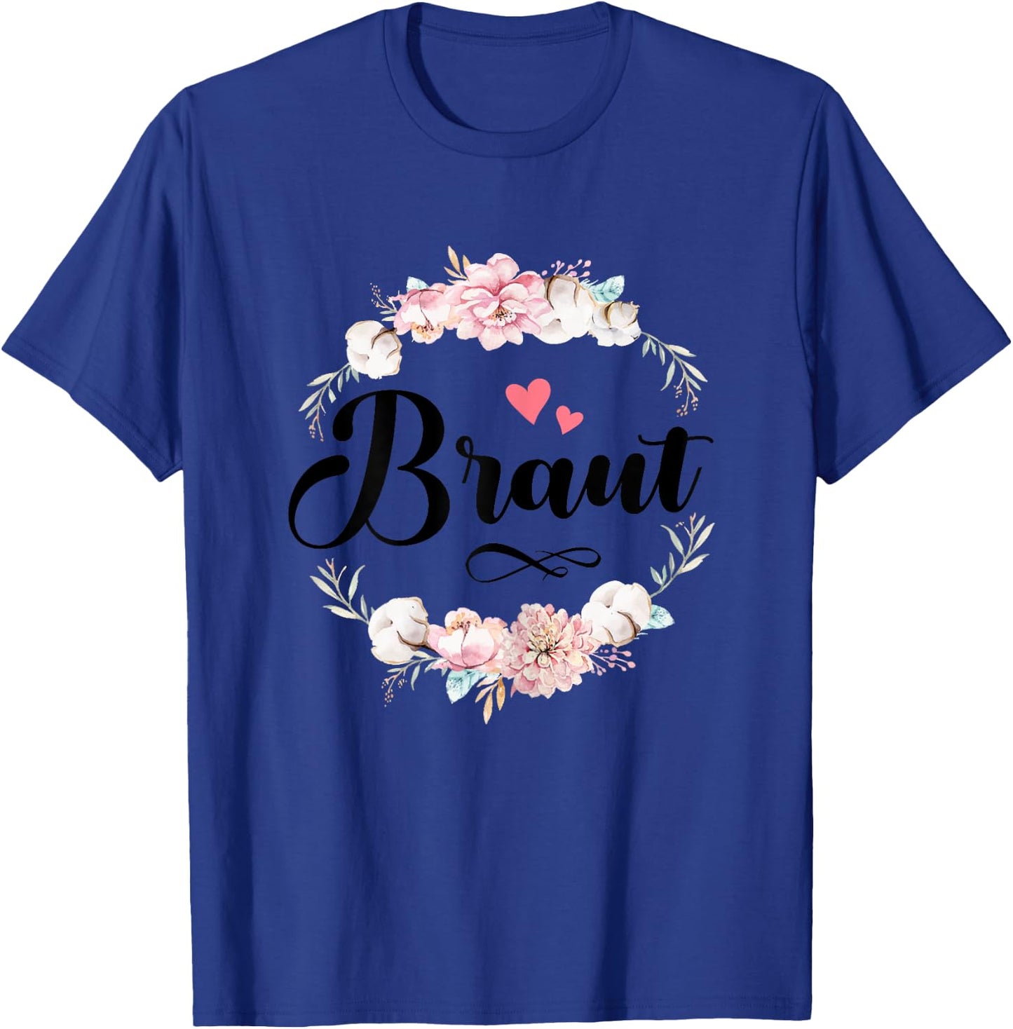 JGA Braut Junggesellinnenabschied Weiß Frau Bride T-Shirt - T-Shirt | Royal