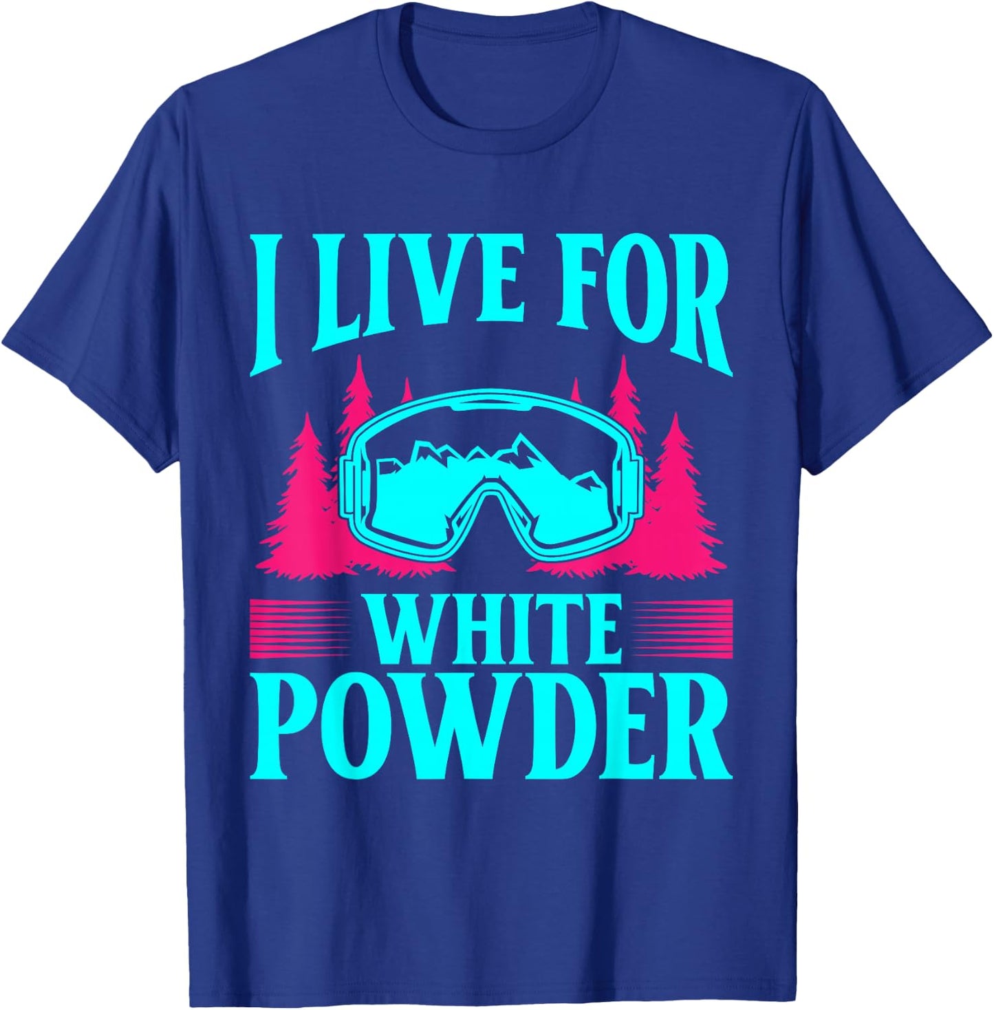 Ski 90s 80s Ski Outfit Retro Skiing T-Shirt - T-Shirt | Royal