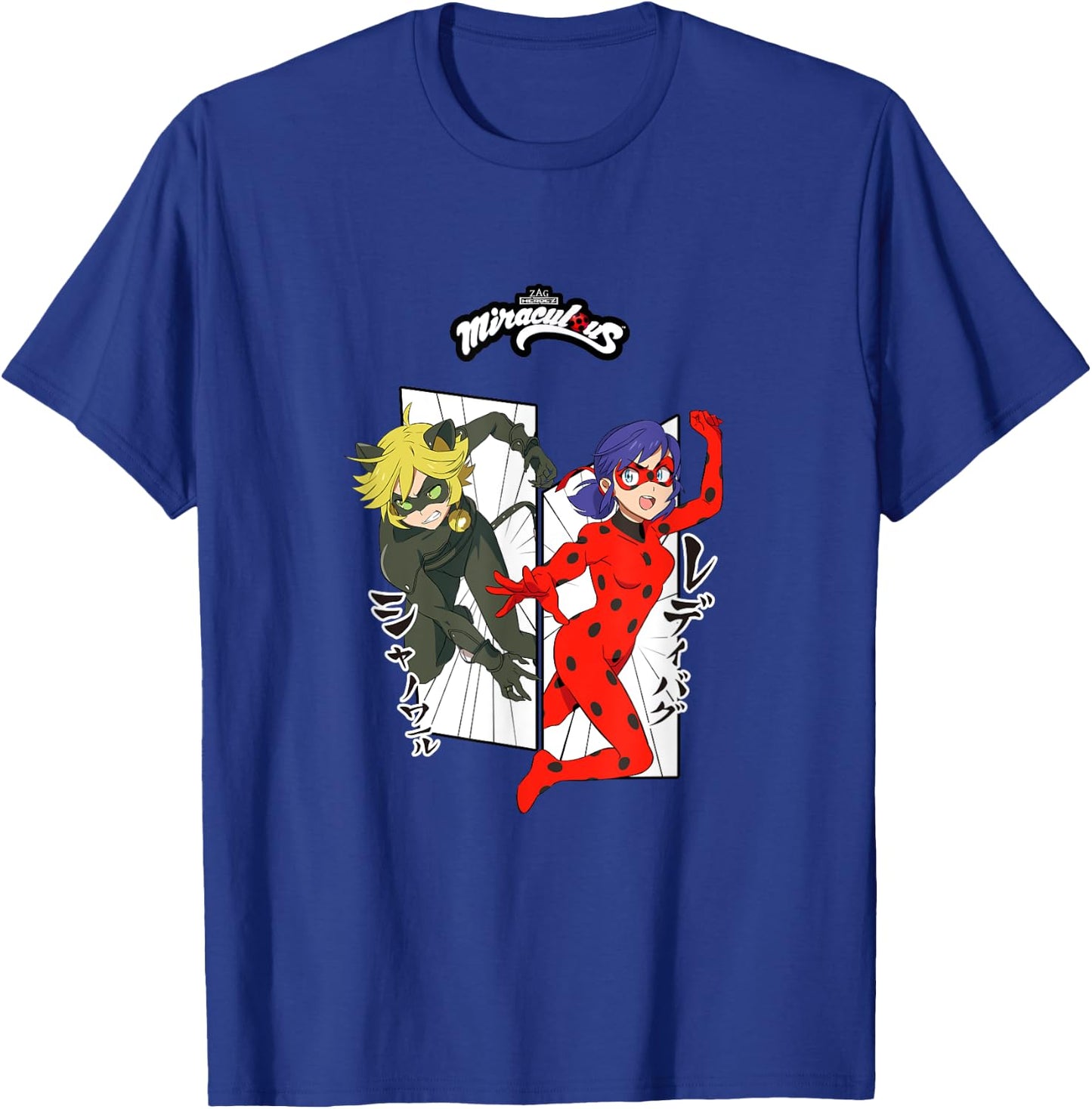 Miraculous Ladybug Cat Noir Manga 2 T-Shirt - T-Shirt | Royal