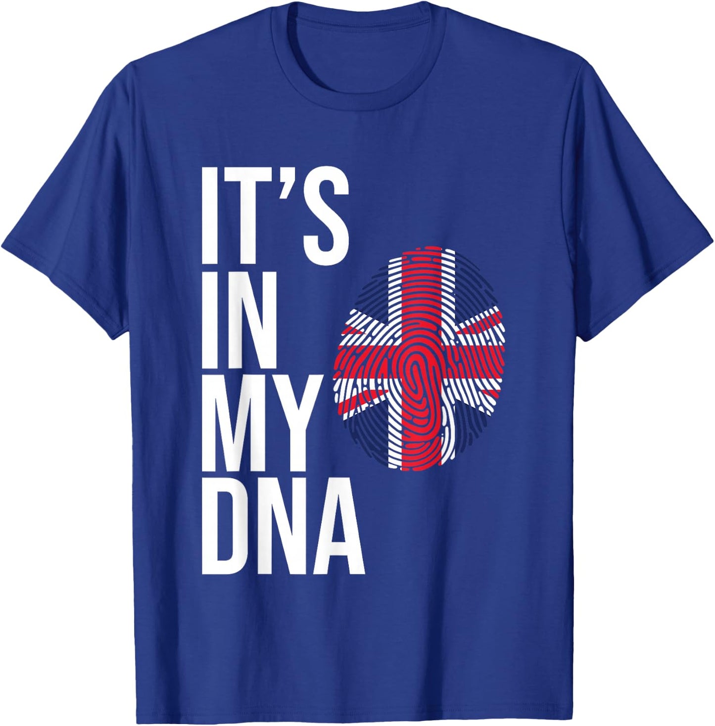 It’s in My DNA British Flag UK England Heritage Design T-Shirt - T-Shirt | Royal