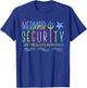 Mermaid Security Don't Mess With My Mermaid Tie Dye Summer T-Shirt - T-Shirt | Royal