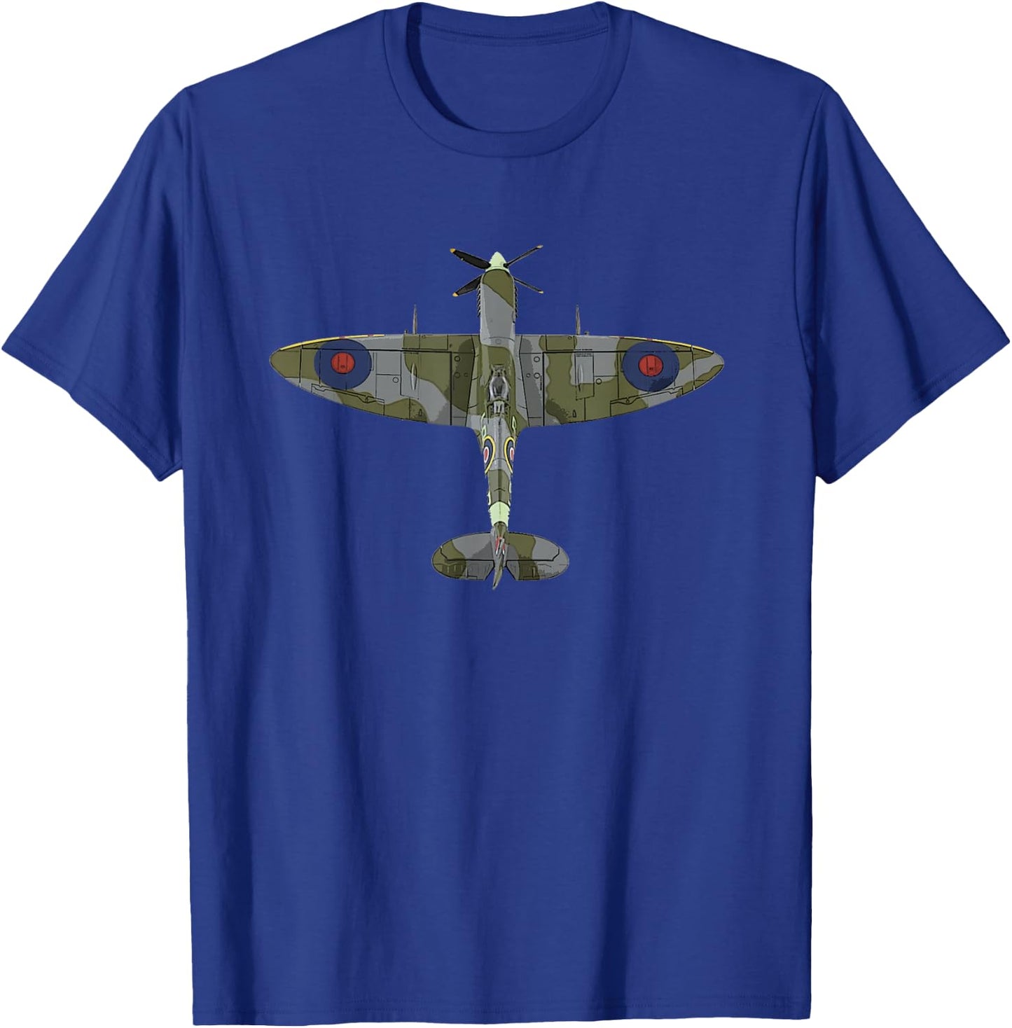 Cool - Spitfire Iconic British Airplane T-Shirt - T-Shirt | Royal