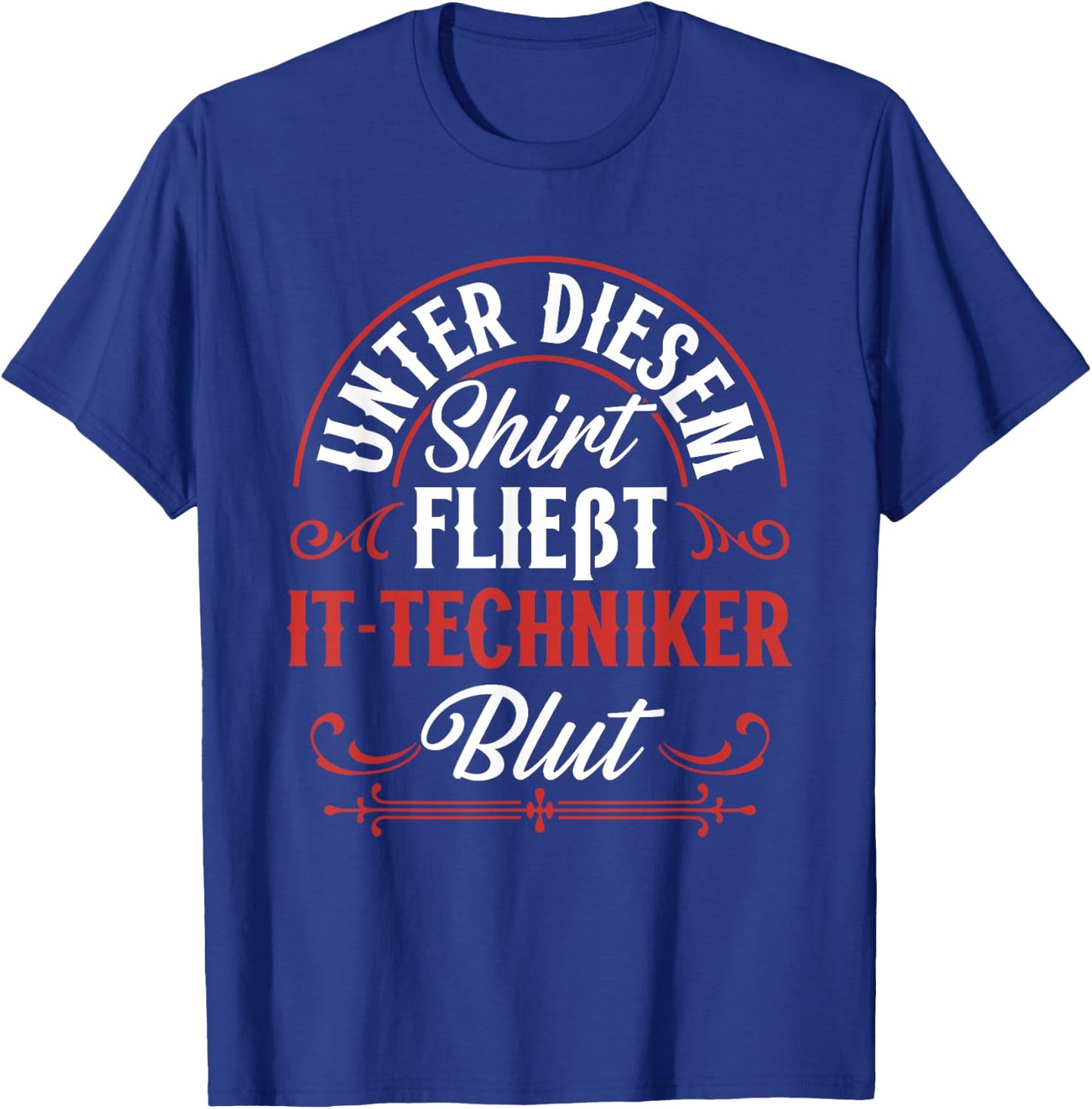 Pc Techniker Unter diesem Shirt It-Techniker T-Shirt - T-Shirt | Royal