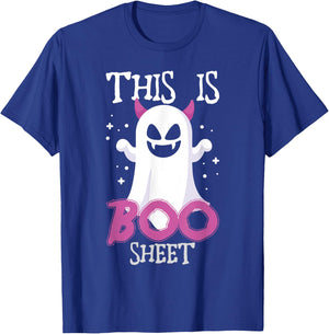 This Is Boo Shit Ghost T-Shirt - T-Shirt | Royal