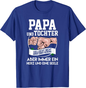 Papa und Tochter vielleicht nicht immer einer Meinung Outfit , black T-Shirt - T-Shirt | Royal