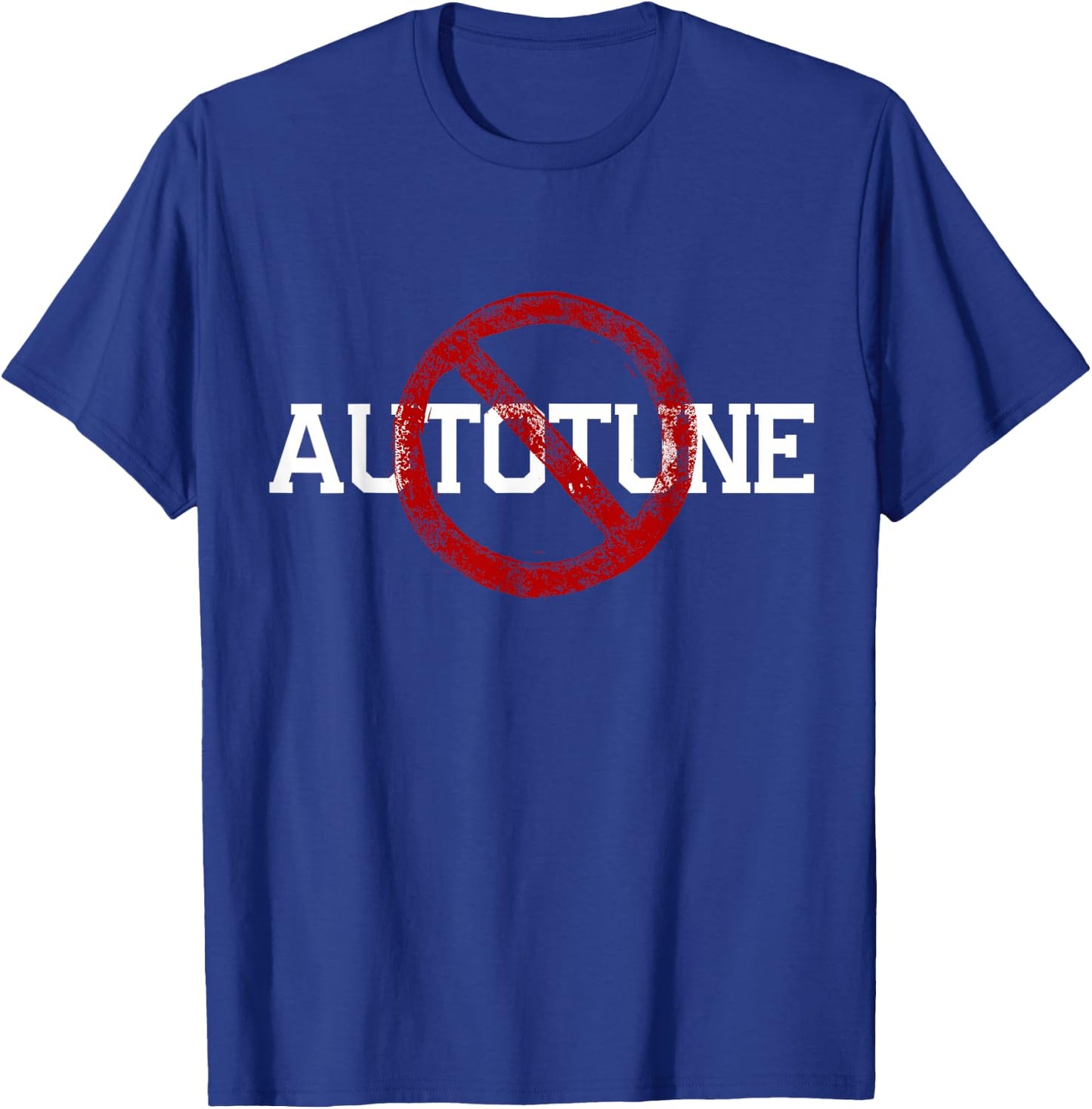 No autotune, veri cantanti Maglietta T-Shirt - T-Shirt | Royal