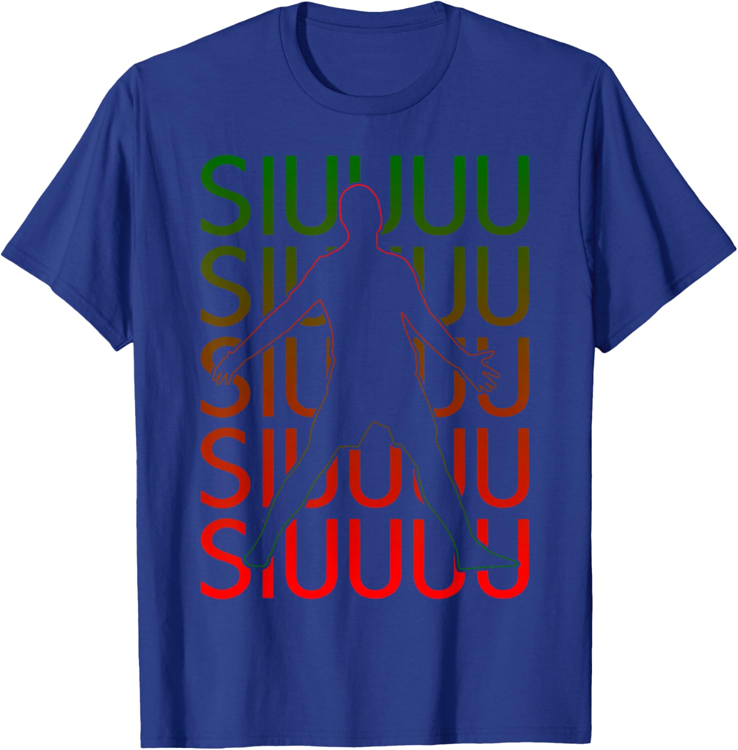 Siuuuu Lustiges Fußball-Geschenk für Fußballliebhaber, Fan, Kinder, Jungen T-Shirt - T-Shirt | Royal