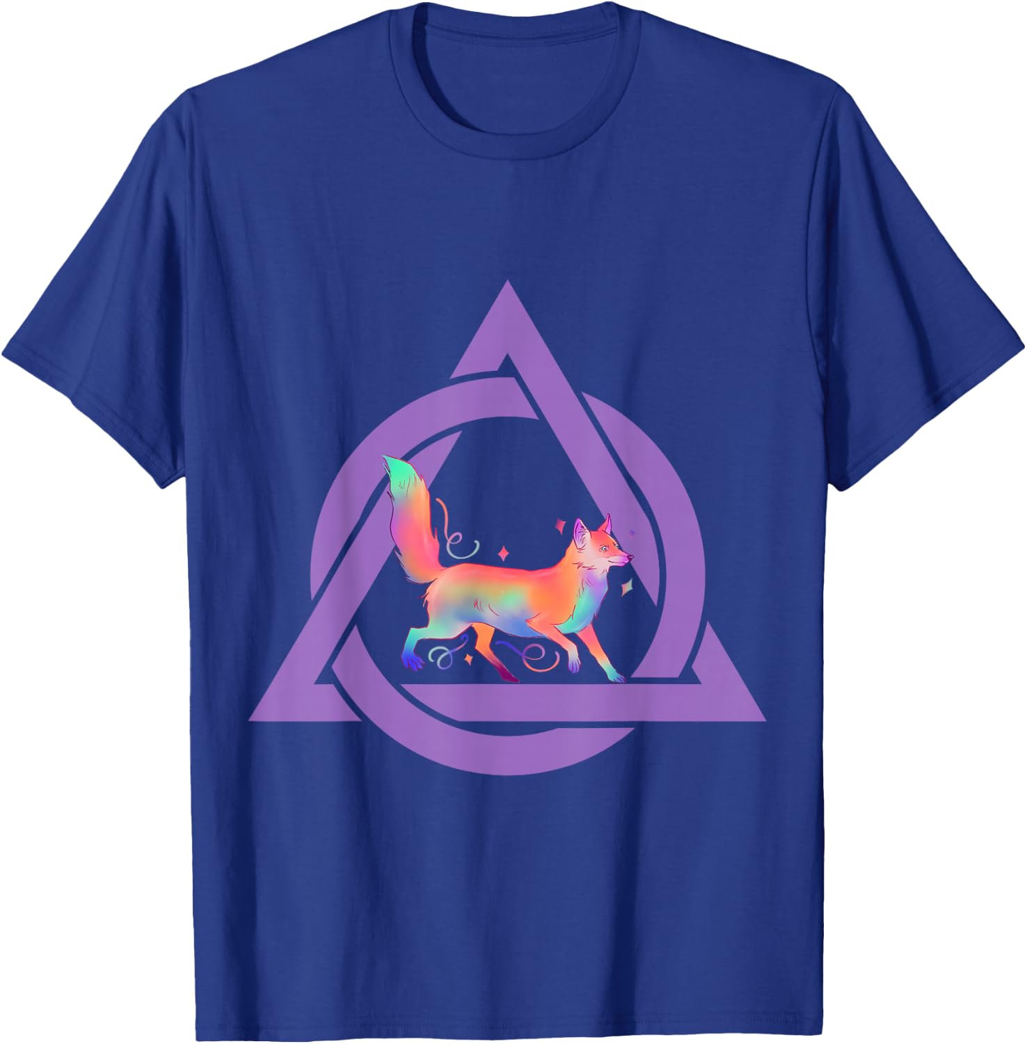 Therian Wear Delta Fox , Black, S T-Shirt - T-Shirt | Royal