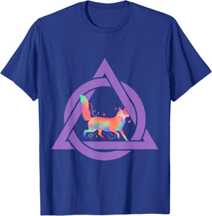 Therian Wear Delta Fox , Black, S T-Shirt - T-Shirt | Royal
