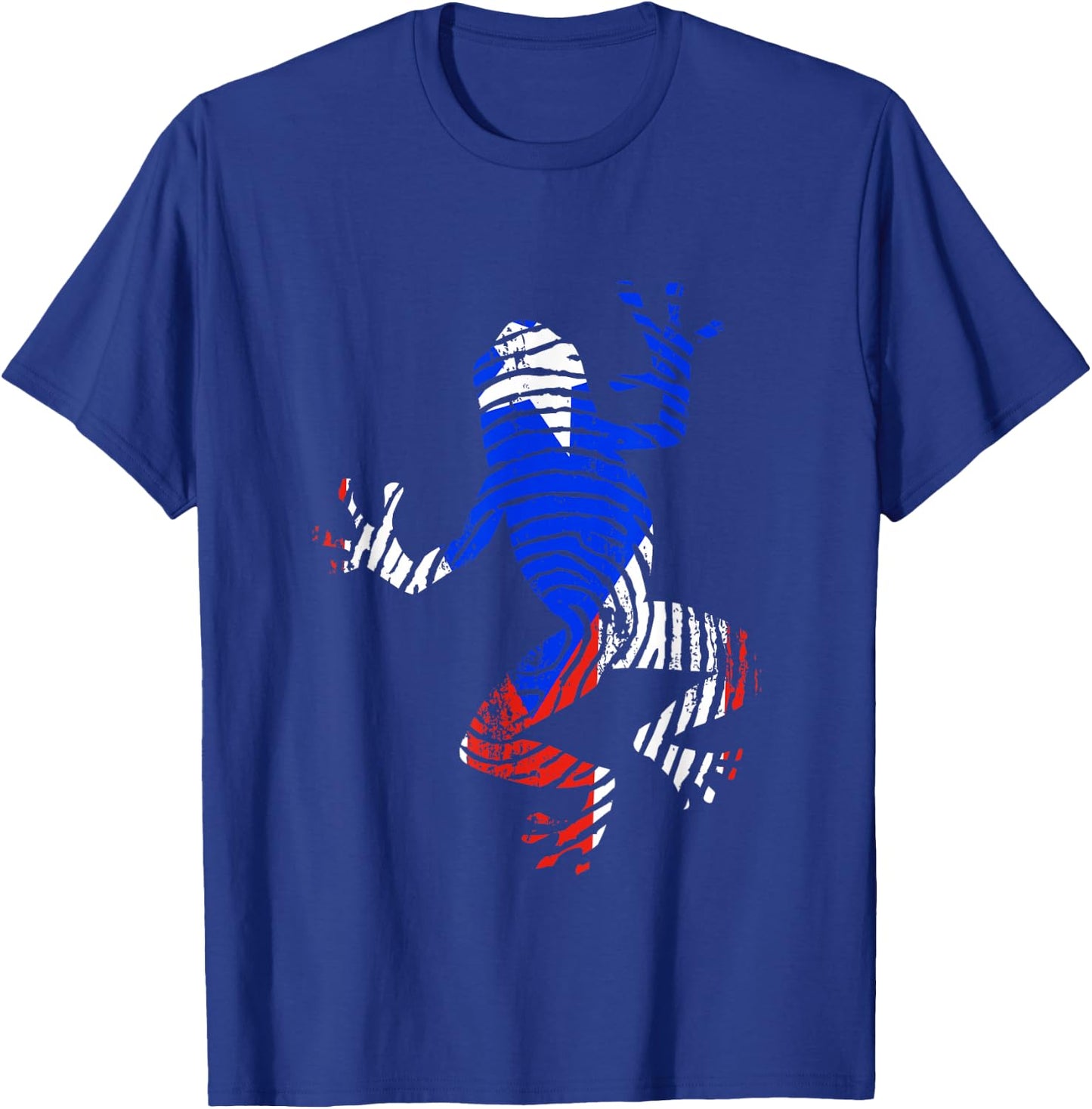 Puerto Rican DNA Coqui Puerto Rico with Vintage Flag T-Shirt - T-Shirt | Royal
