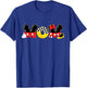 Disney Mickey Mouse & Minnie Mouse Mom Mother's Day Birthday , Black, S T-Shirt - T-Shirt | Royal
