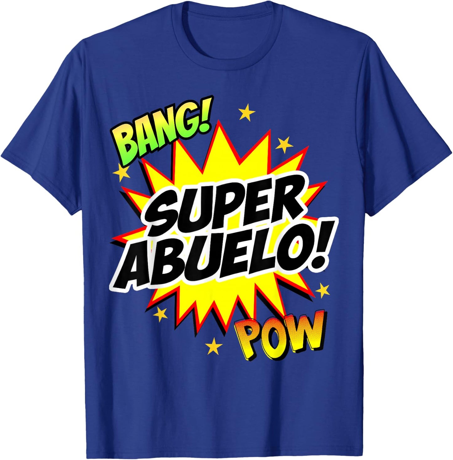 Super Abuelo Spanish Grandpa Grandfather T-Shirt - T-Shirt | Royal