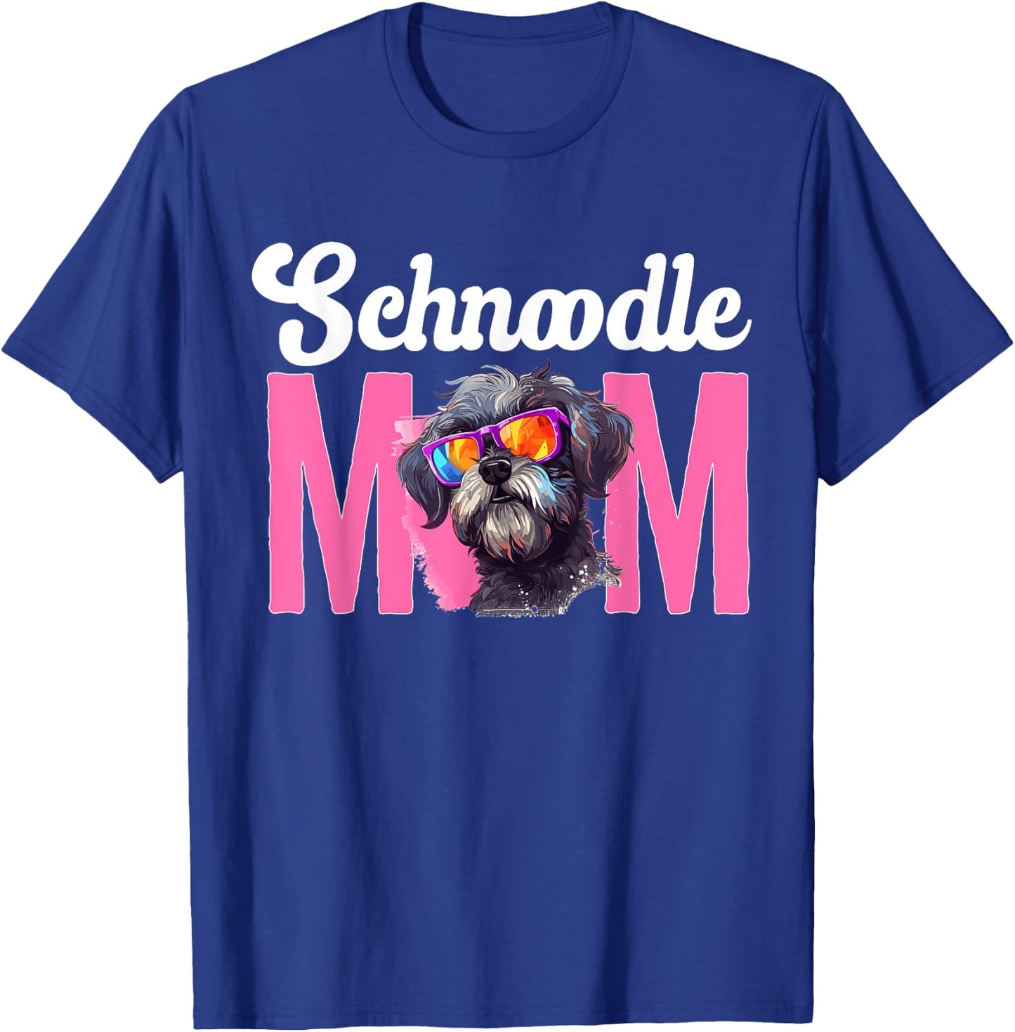Schnoodle Snoodle Dog Breed Pet Schnoodle Mom T-Shirt - T-Shirt | Royal