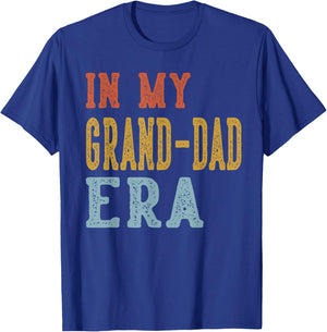 in My Grand-DAD Era Retro Funny Fathers Day Vintage T-Shirt - T-Shirt | Royal