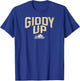 Birmingham Stallions UFL - Giddy Up - Birmingham Football T-Shirt - T-Shirt | Royal
