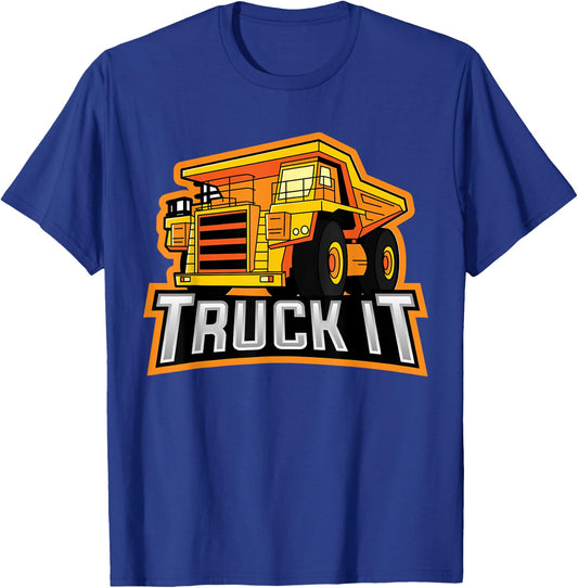 Mining Dump Truck Driver - Haul Truck Operator Gift T-Shirt - T-Shirt | Royal