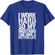 Funny I Work Hard So My Mustang Can Have. a Better.Life T-Shirt - T-Shirt | Royal