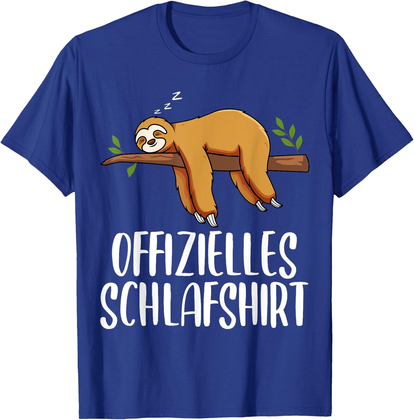 Funny gifts , women, sloth lovers , black T-Shirt - T-Shirt | Royal