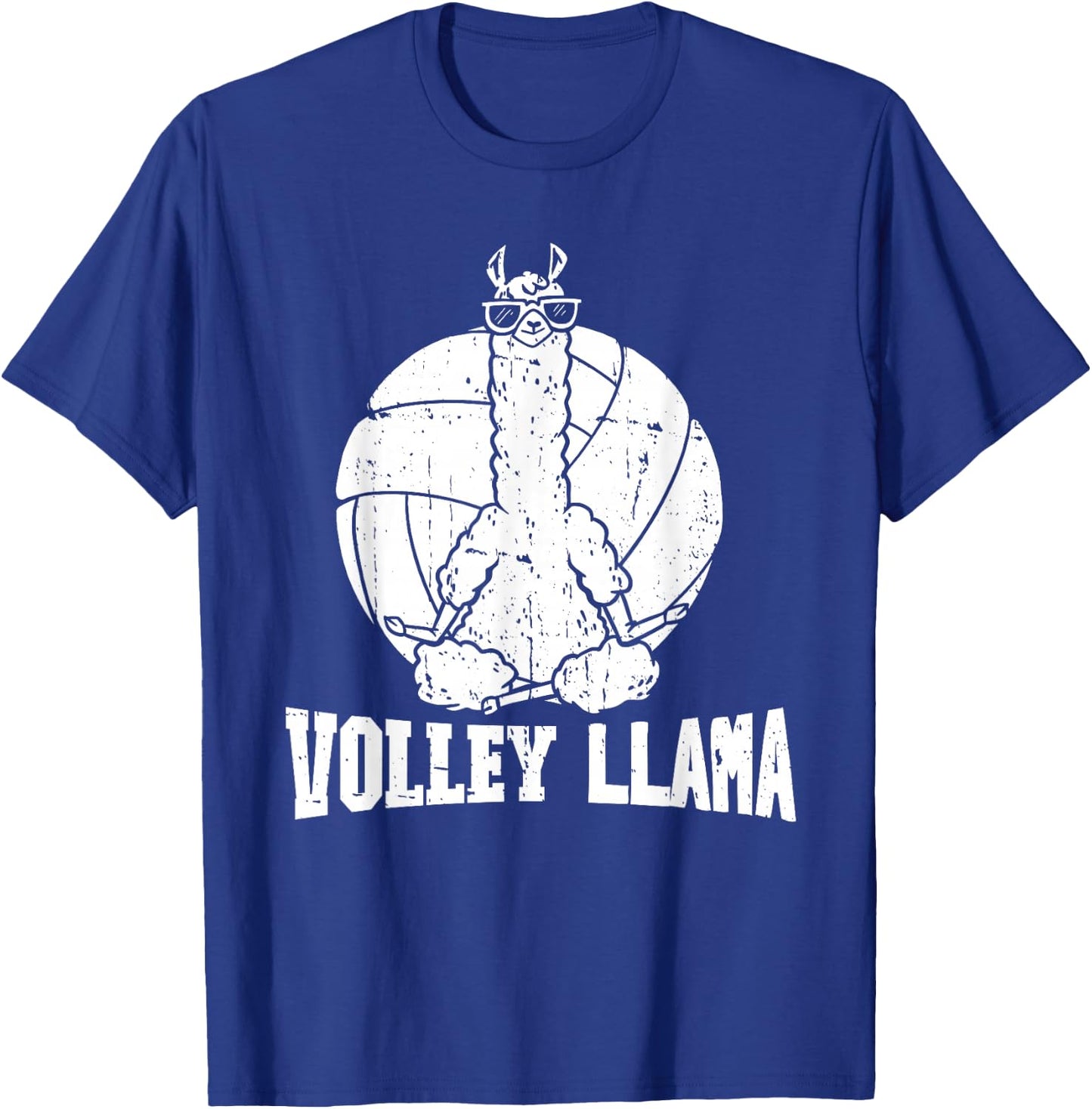 Volley Llama T-Shirt - T-Shirt | Royal