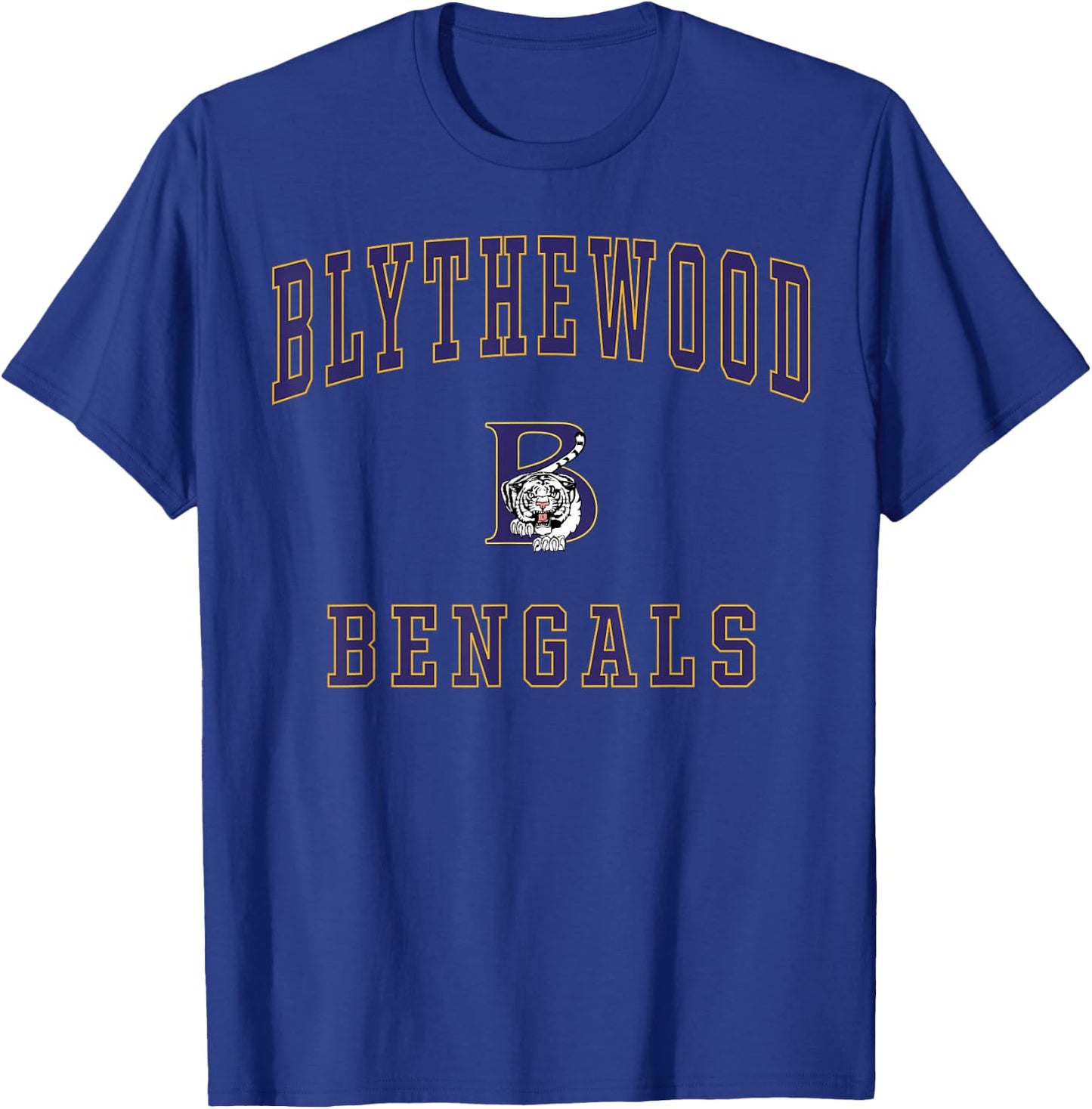 Blythewood High School Bengals T-Shirt - T-Shirt | Royal