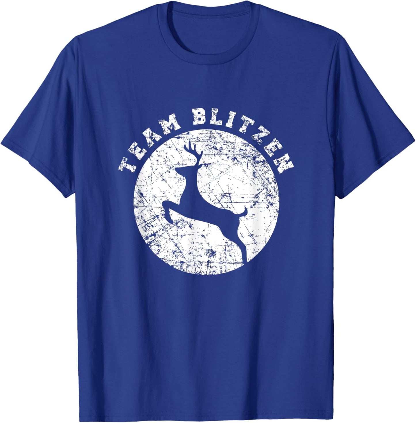 Team Blitzen Funny Cute Christmas Gift Kids Adult T-Shirt - T-Shirt | Royal