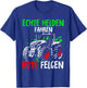 Echte Helden Fahren Rote Felgen Bauer Traktor Landwirt T-Shirt - T-Shirt | Royal