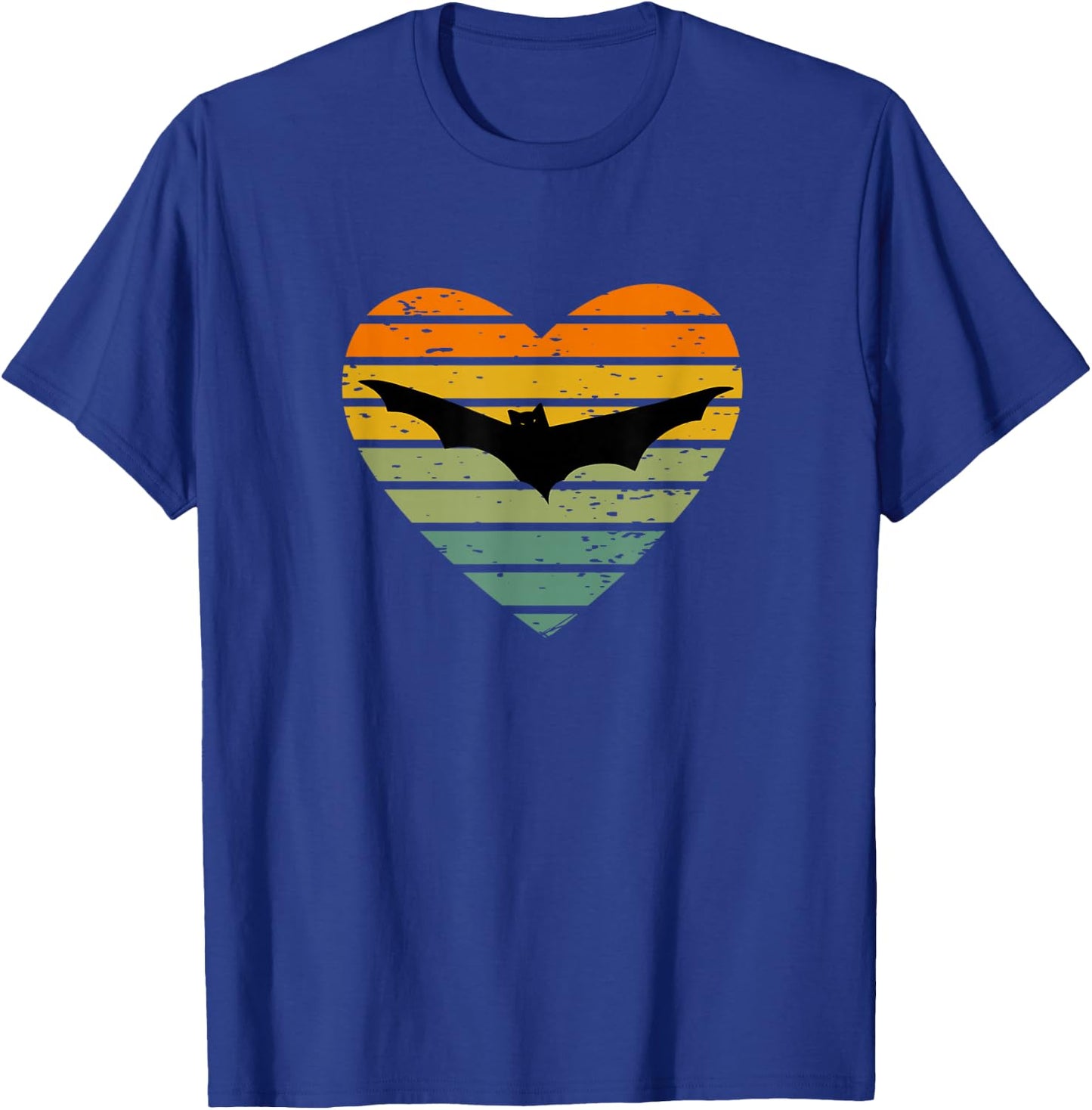 Ich Liebe Fledermaus Fan Retro Vintage nachtaktiv Flughund T-Shirt - T-Shirt | Royal