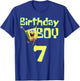 Mademark x SpongeBob SquarePants - SpongeBob SquarePants Birthday Boy 7 T-Shirt - T-Shirt | Royal