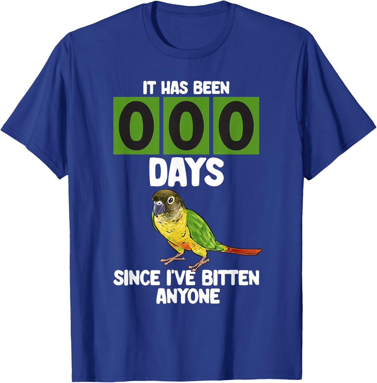 Green Cheek Conure Parrot Bird Conure T-Shirt - T-Shirt | Royal