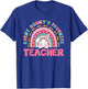 Rainbow Every Bunny's Favorite Teacher Easter Bunny T-Shirt - T-Shirt | Royal