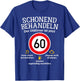 60th Birthday Gentle Treat Oldtimer Ist 60 Tempo 60 , black T-Shirt - T-Shirt | Royal