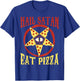Hail Satan, Eat Pizza Funny Satanic Occult Pizza T-Shirt - T-Shirt | Royal