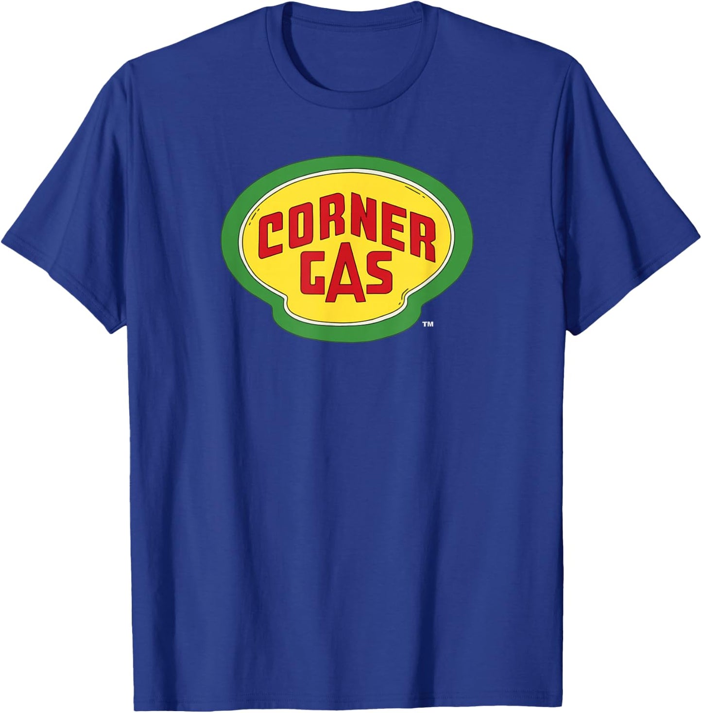 Corner Gas: Logo w/White Text Small T-Shirt - T-Shirt | Royal