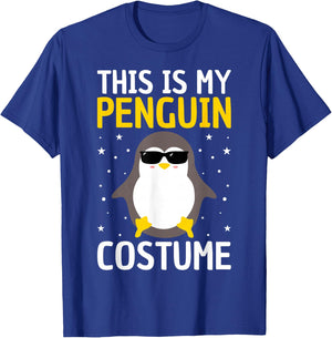 My Penguin Costume Men Women Kid Penguin Lover Funny Penguin T-Shirt - T-Shirt | Royal