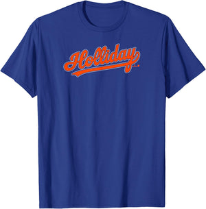 Jackson Holliday: Jersey Front Back #7 - Baltimore Baseball T-Shirt - T-Shirt | Royal