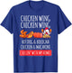 Chicken Wing Chicken Wing Hot Dog And Bologna T-Shirt - T-Shirt | Royal