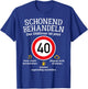 40th Birthday Gentle Treat Oldtimer Ist 40 Tempo 40 , black T-Shirt - T-Shirt | Royal