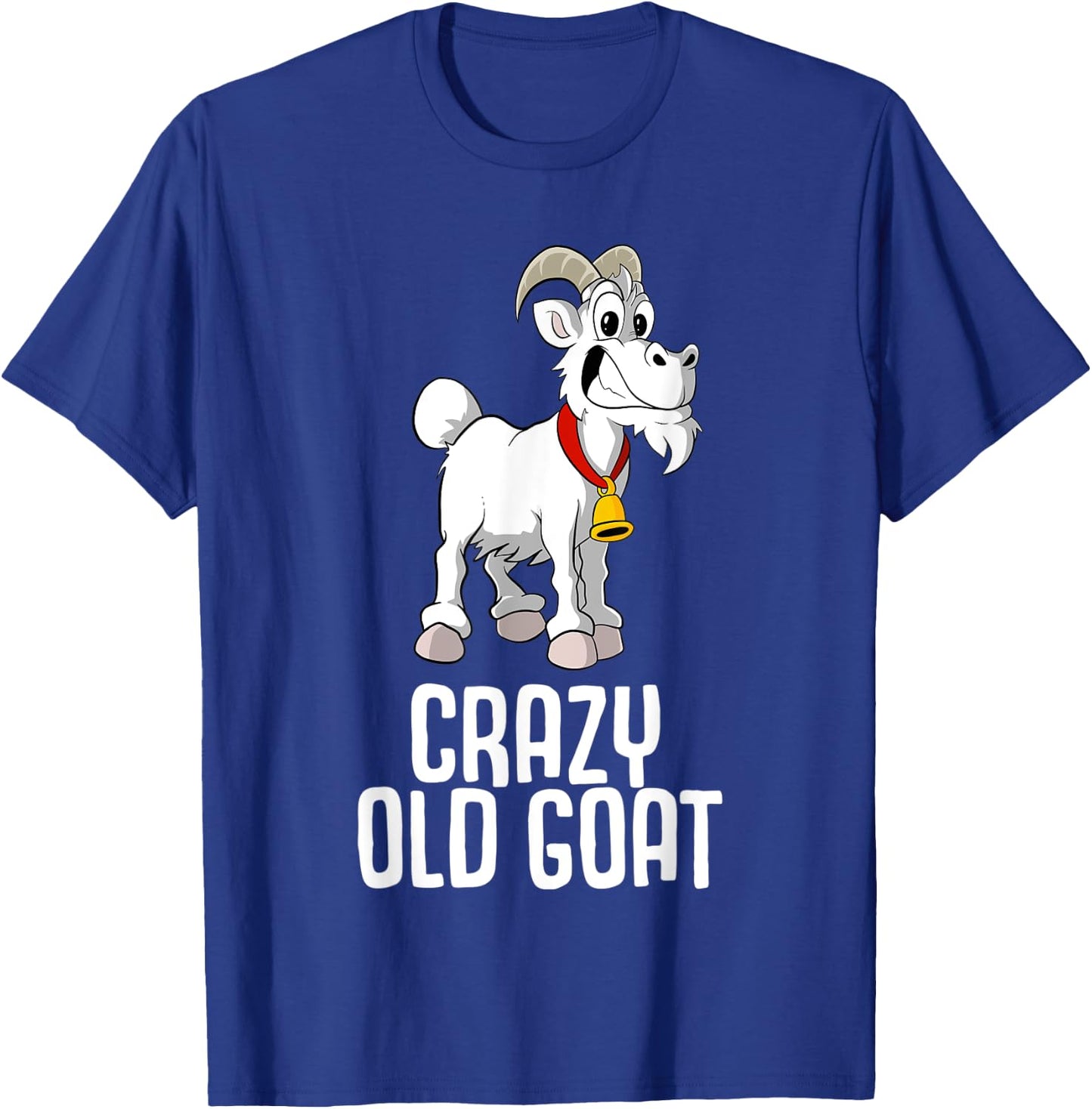 Crazy Old Goat T-Shirt - T-Shirt | Royal