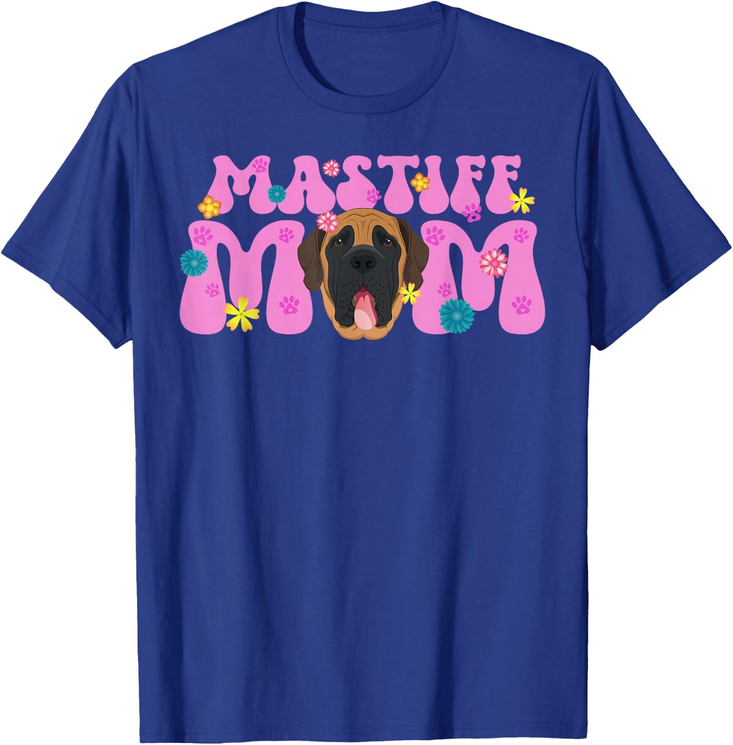 English Mastiff Mom Cute English Mastiff Owner T-Shirt - T-Shirt | Royal