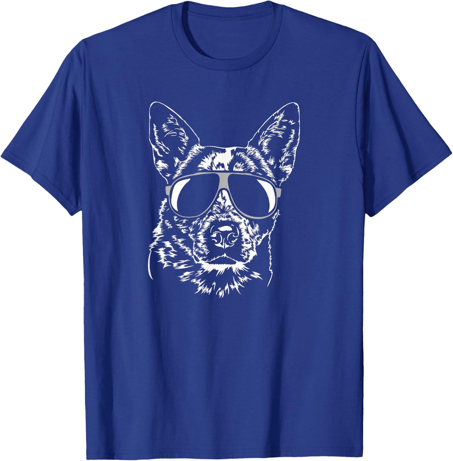 Funny Blue Heeler dog hund Shirt gift breed Women Girls Kids T-Shirt - T-Shirt | Royal