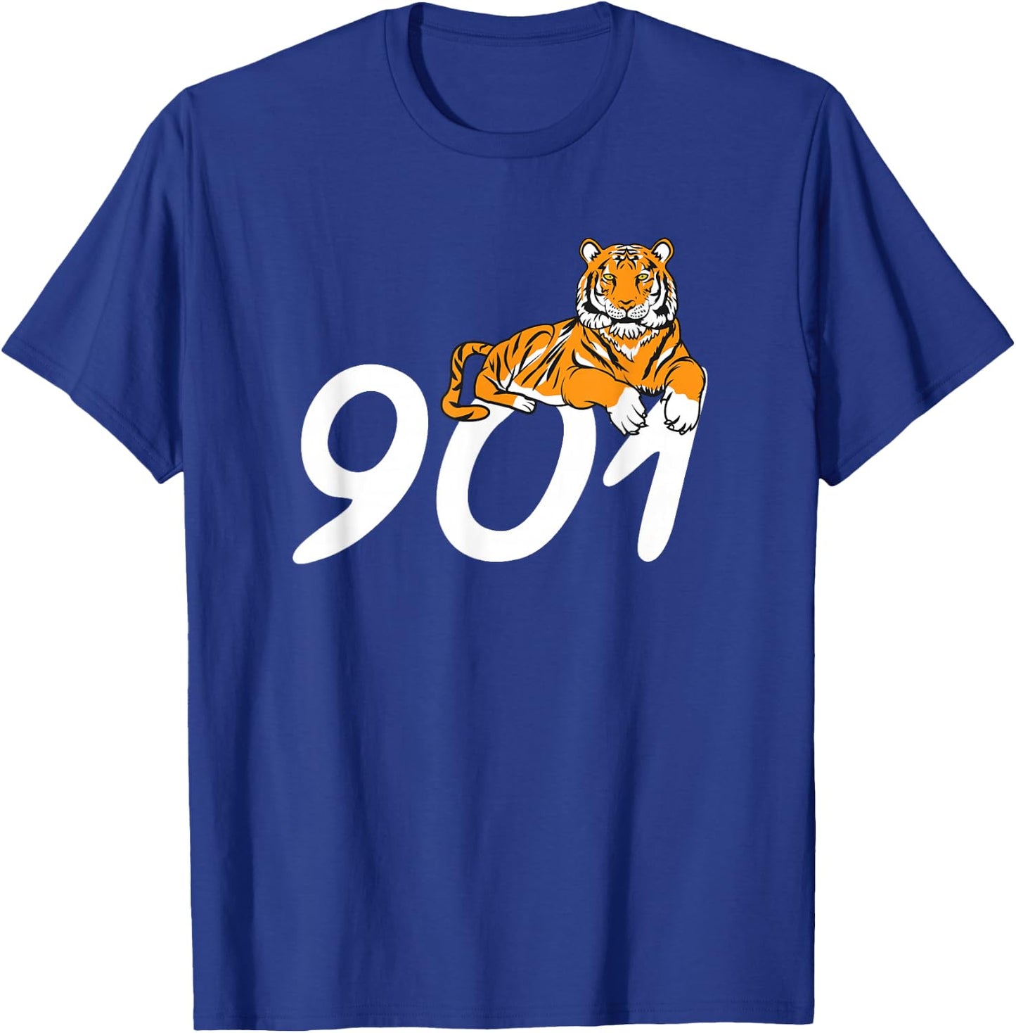 901 Memphis City Tennessee Design Gift T-Shirt - T-Shirt | Royal