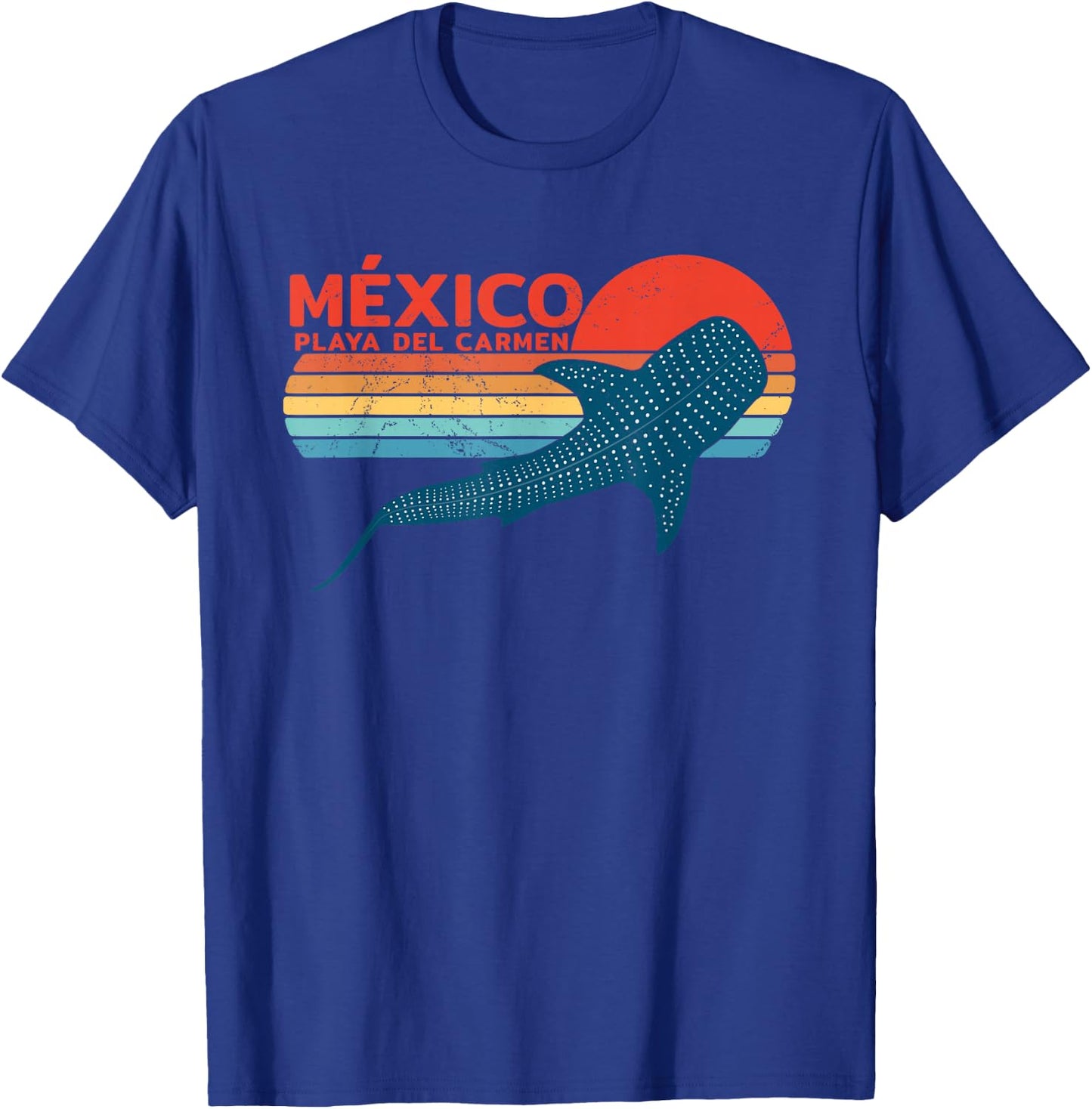 Whale Shark Playa del Carmen Mexico T-Shirt - T-Shirt | Royal