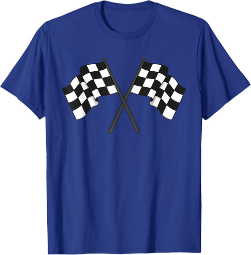 Checked Flag Racing , black